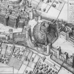 Bird's eye view of Windsor Castle