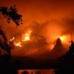 oregon forest fires, Multnomah Falls Lodge