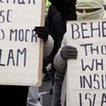 Muslims vs free speech. Behead those who insult Islam.