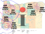 I Spy Radio Coverage Map as of November 2024